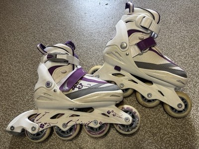 Verstellbare Inline-Skates für Kinder Größe 32-36, gebraucht