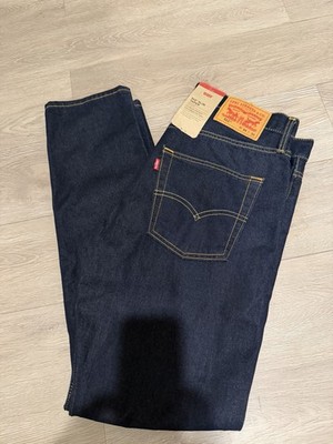 Levi's 512 Slim Taper Size waist 34 and 32 Men s  Dark Blue Jeans