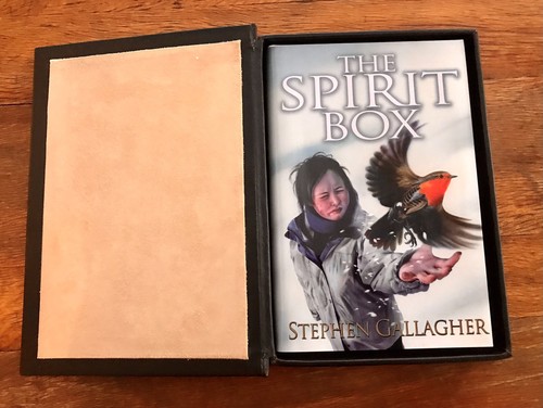 SIGNED, LETTERED “M” The Spirit Box STEPHEN GALLAGHER 1st/1st ...