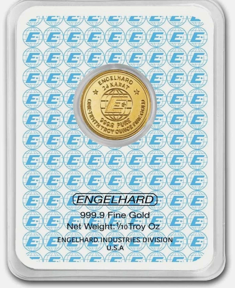 Золотая круглая монета 1/10 унции - 2025 Engelhard Prospector (в TEP) - Изображение 2 из 4