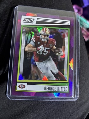 2022 Score - George Kittle #165 Cubic /299