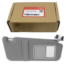 For Toyota Camry 2007-2011 Right Passenger Side Sun Visor Gray W Sunroof Light