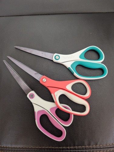 Scotch 8-Inch Precision Ultra Edge Scissors, titanium 3-Pack (C) - Picture 2 of 3