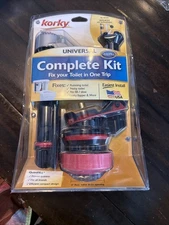 Korky Universal Complete Kit with QuietFILL Tech. Toilet Repair 4010MP NEW