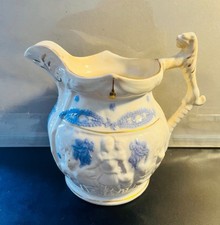 Large Antique STAFFORDSHIRE Van Amburgh Circus - Relief Moulded Jug c1840