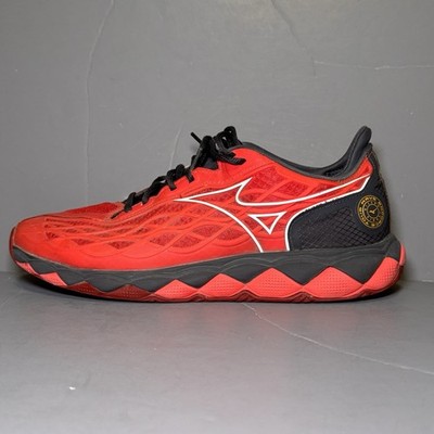Mizuno Wave Enforce Tour 1 Red Charcoal US size 9 Mens Used Rough