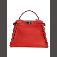 Fendi Satchel/Top Handle Bag Red Bags & Handbags for Women for