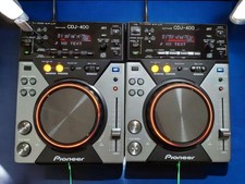 Pioneer CDJ-400 DJ CD Player Digital Media Deck Paar getestet funktioniert
