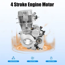 For Dirt Bike ATV 4 Stroke 200/250CC Vertical Engine 5 Speeds Transmission Motor