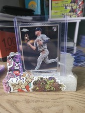 Chas McCormick 2022 Topps Chrome Rookie Refractor Card RC #43 Houston Astros