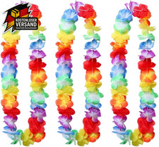 Hawaii Ketten Blumenkette Tropische Blumen Girlande Party Strandurlaub Hula Deko