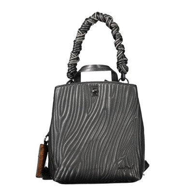 DESIGUAL Back_Pack Rucksack Schwarz New Casual Damen