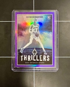 2023-24 Phoenix Victor Wembanyama RC #2 Purple Thrillers 72/75