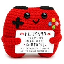 Crochet Game Controller Husband Gifts for Christmas Fathers Day for Husband