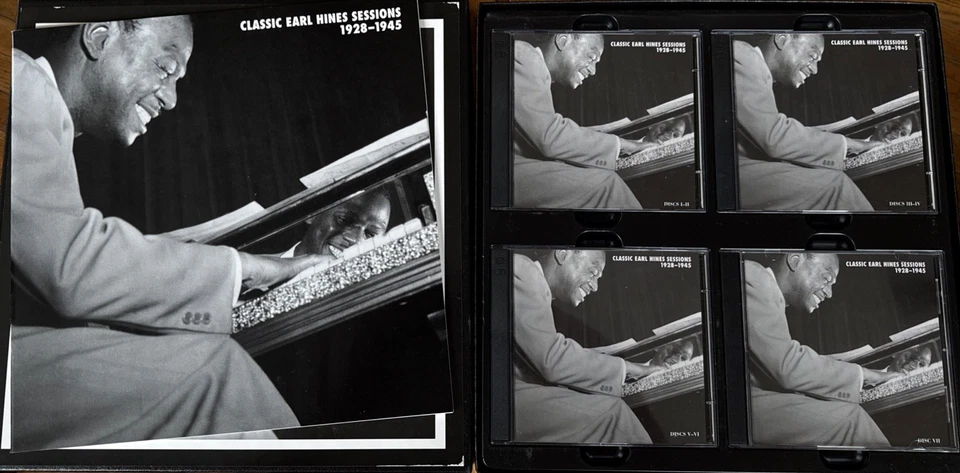 ‘Classic Earl Hines Sessions’ Mosaic MD7-254 7CD Box Set EX/NM Condition Foto 4 de 4