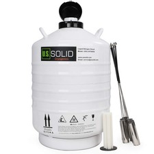 U.s. Solid Liquid Nitrogen Tank Container Ln2 Storage 3l 6l 10l 15l 20l 30l