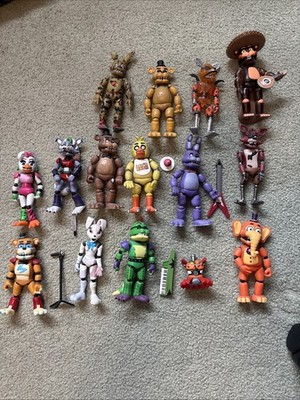 Five Nights At Freddy s Funko Action Figures Lot of 14 Mixed Waves FNAF