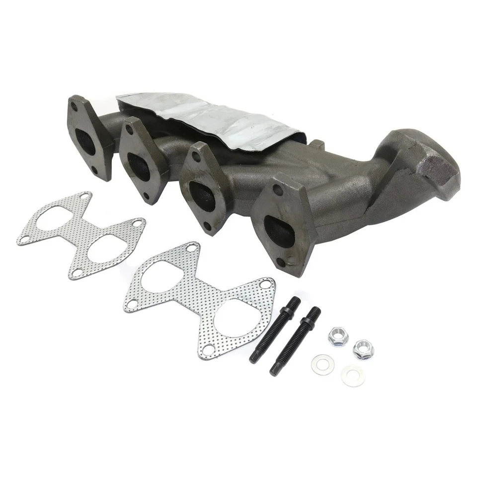 Juego de 2 colectores de escape lado conductor y pasajero para 04-09 Ford F150 Expedition Foto 4 de 4