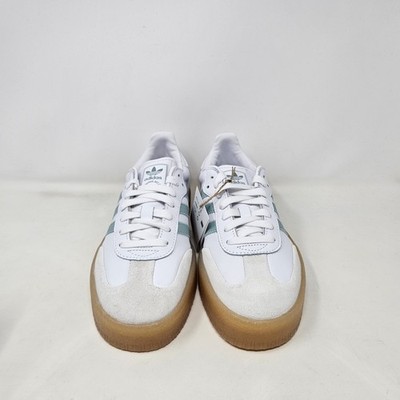 Size 6 - adidas Sambae White Wonder Blue W for sale online | eBay
