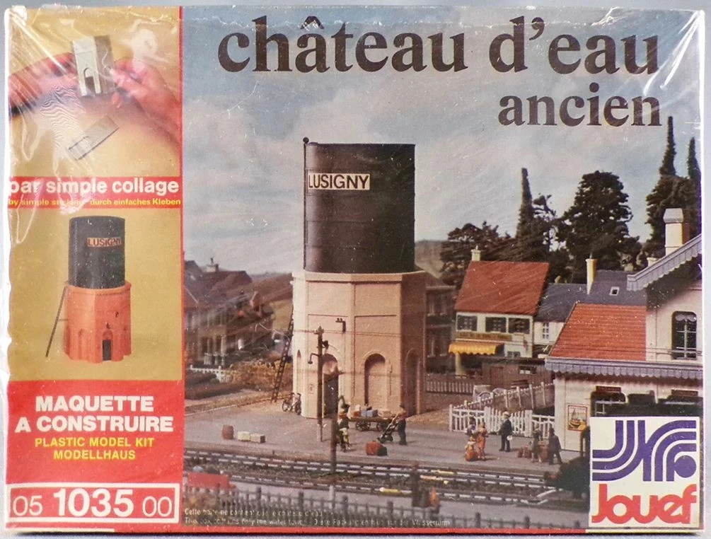 JOUEF maquette à monter chateau d'eau ancien 1035 NEUF (n°2