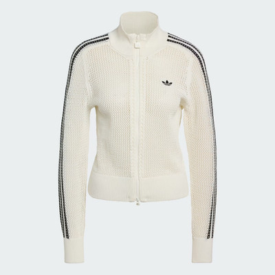 adidas Originals Women's Knitted Firebird Track Top KC6496 | eBay