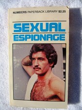 GAY PULP Fiction Paul Baxter SEXUAL ESPIONAGE Numbers Paperback Library 10020