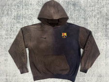 NEW Travis Scott Cactus Jack x Nike x FC Barcelona Split-Dye Hoodie Heavyweight