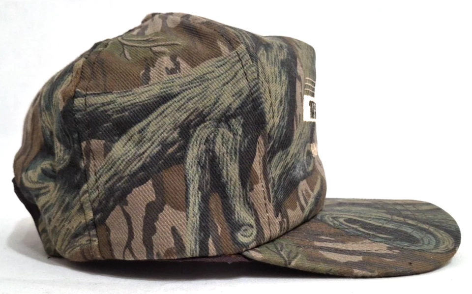 Vintage 1980's Winchester Ammunition Snapback Truckers Hat Mossy Oak Camouflage - Image 2 of 4