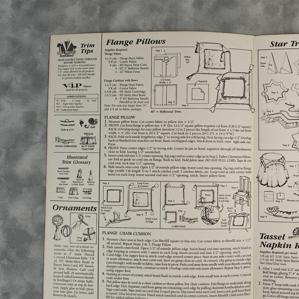 Hollywood Trims And All Through the House Vintage Christmas Sewing Patterns Used - Image 3 of 3
