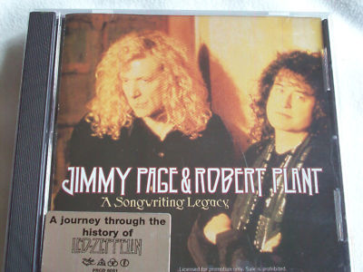 10DAYS／Jimmy Page Robert Plant JIMMY PAGE &ROBERT PLANT A SONGWRITING LEGACY CD 10 TRACKS LED