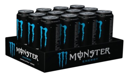 12 Dosen Monster Absolutely Zero a 0,5 L ink. EINWEG Pfand Monster Energy 