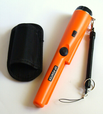 GP Pointer - Handheld Metal Dectector Pin Pointer, Belt Mount & Tether.