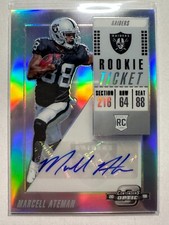 K60,481 - 2018 Panini Contenders Optic #170 Marcell Ateman Auto RC