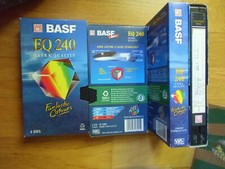 #94  4 mal VHS-Cassetten BASF EXTRA QUALITY EQ-240 Zustand gut bis sehr gut
