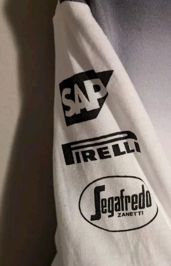 McLaren Honda Jenson Button White Womens T-shirt Racing F1 Size Large Formula-1 - Image 4 of 4