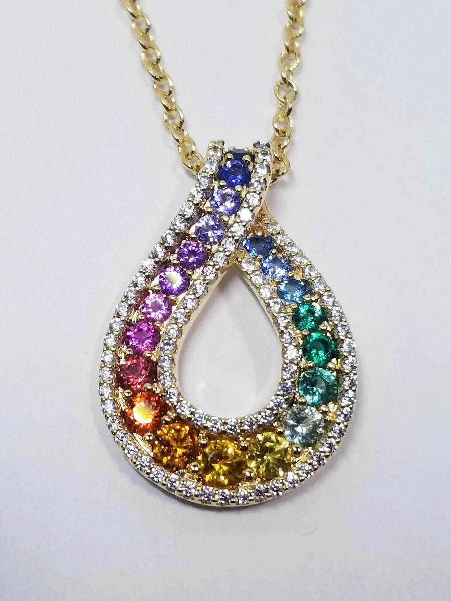 Danbury mint sale rainbow necklace