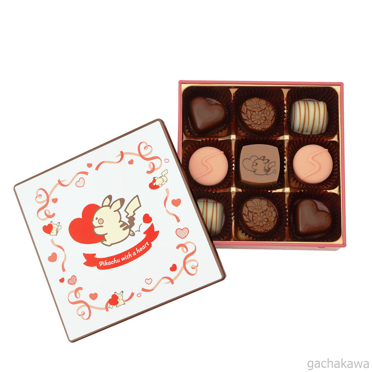 2025 Pokemon Center Pikachu Valentine's day Goods Chocolate
