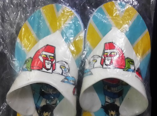 1980s JAPAN ANIME ROBOT GODMARS FOOTWEAR SEALED! POPY CHOGOKIN SENTAI MEGA RARE! - Picture 3 of 7