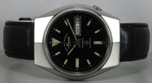 Vintage West End Military Automatic Day Date Herren Armbanduhr J126 alt gebraucht