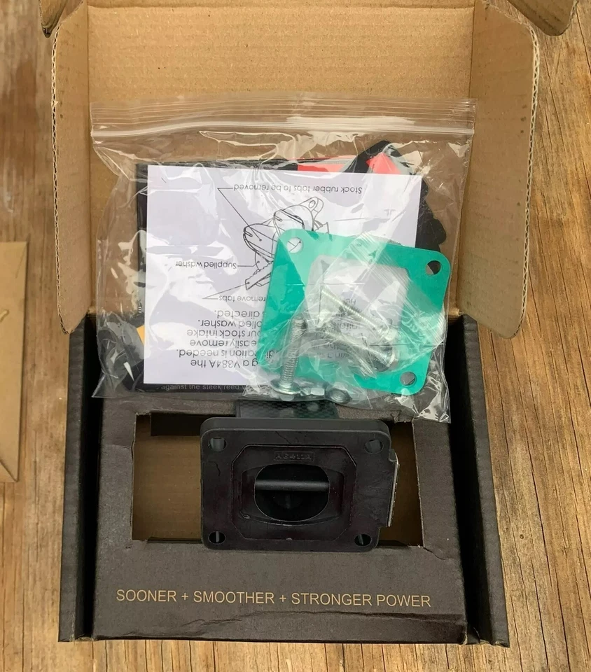 Reed Valve Cage V384A V Force3 For Kawasaki Kx80 Kx85 100 Kx100 / Suzuki RM100 - Image 2 of 4