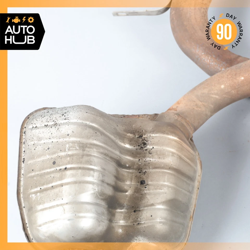 03-08 Mercedes R230 SL55 AMG Silenciadores de escape Silenciador Puntas Conjunto OEM 40k Foto 3 de 4