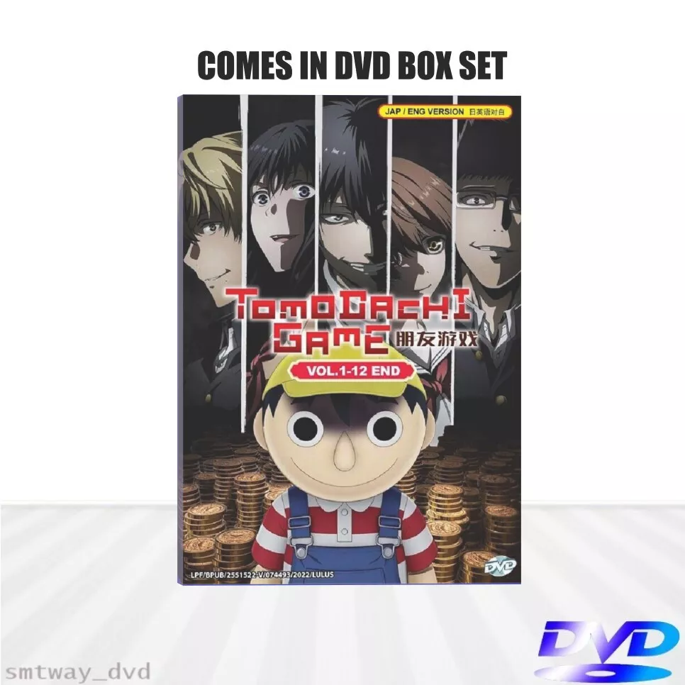 Tomodachi Game (Friends Game) Vol. 1-12 End Anime DVD English Dubbed