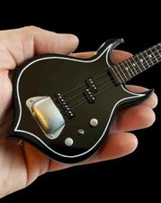 KISS - Gene Simmons Signature Punisher BASS - Axe Heaven Miniature Guitar Model