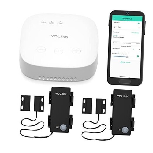 YoLink LoRa Smart Outdoor Contact Sensor & SpeakerHub Starter Kit: SpeakerHub