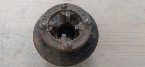 USED TOLEDO #12 3/4" NPT DIE HEAD - CHIPPED TEETH - DROP HEAD TYPE - Picture 2 of 7