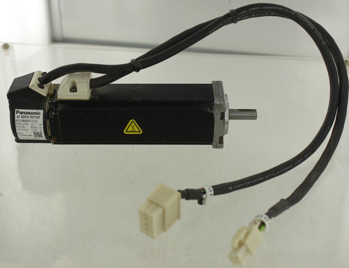 Panasonic - あゆmama  MATSUSHITA ELECTRIC PANASONIC MAMA01212E AC SERVO MOTOR
