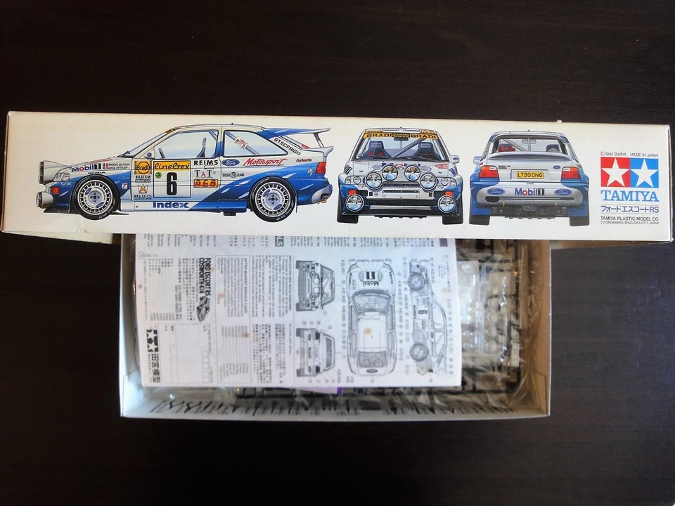 Ragionevole! TAMIYA 1/24 FORD ESCORT RS Cosworth 4x4 Vintage! - Immagine 2 di 4