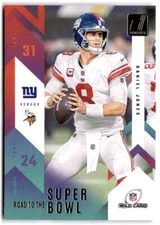 2023 Donruss Road to the Super Bowl Wild Card #RTSBW-DJ DANIEL JONES  Giants