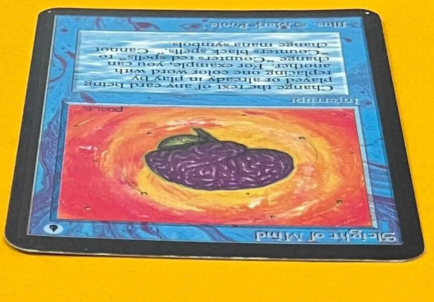 MTG SLEIGHT OF MIND Alpha (OldManMTG 012-012) - Image 3 of 4