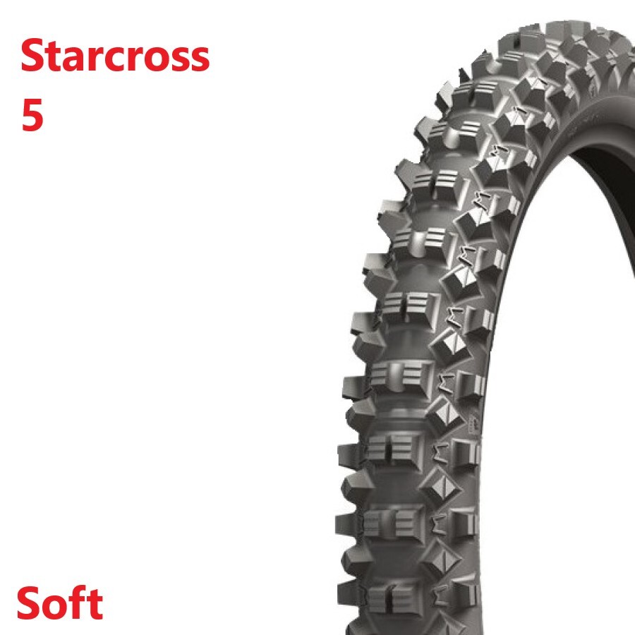 JUNIOR MOTOX Tyre Michelin Starcross 5 70/100 -17 NHS Soft Front Aprilia